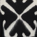 Maglieria Maglione Mohair Arrow Off-White Nero Homme