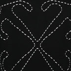 Maille Pull Stitch Arrow Off-White Noir Homme