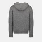 Strickwaren Pull à capuche Arrow Moon Off-White Grau Homme