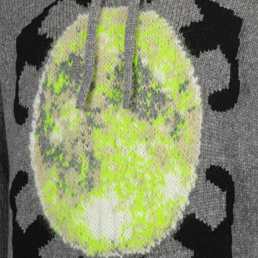 Strickwaren Pull à capuche Arrow Moon Off-White Grau Homme