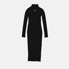 Robes Robe Off Stamp Off-White Noir Femme