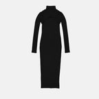 Robes Robe Off Stamp Off-White Noir Femme