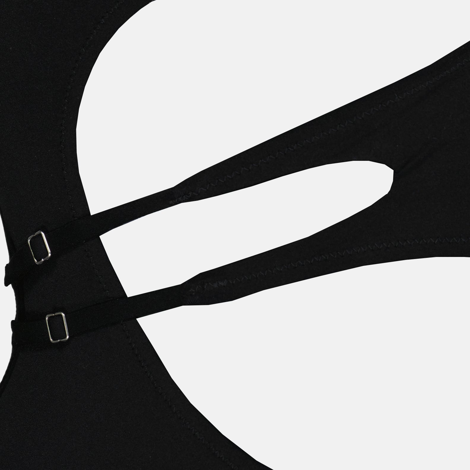 Strandmode Meteor Badeanzug Off-White Schwarz Femme