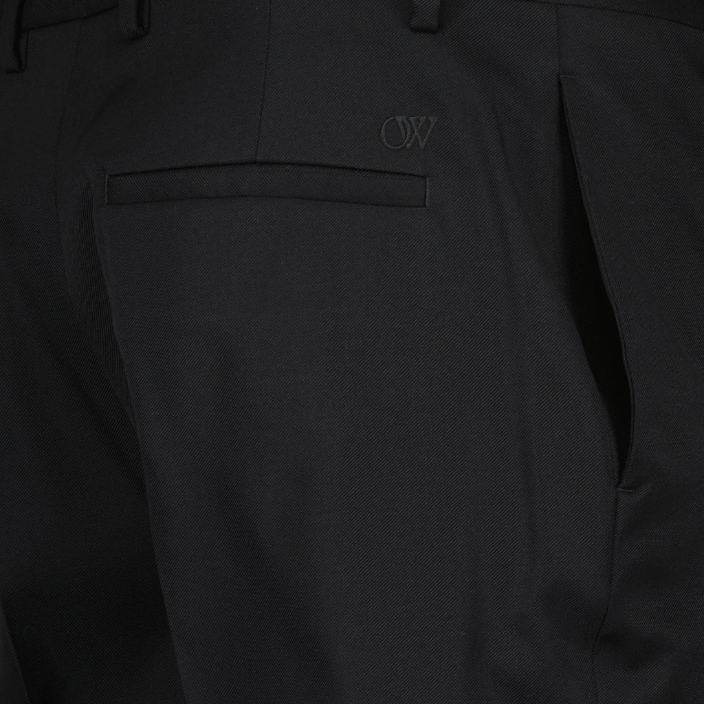 Pantalons Pantalon droit Off-White Noir Homme