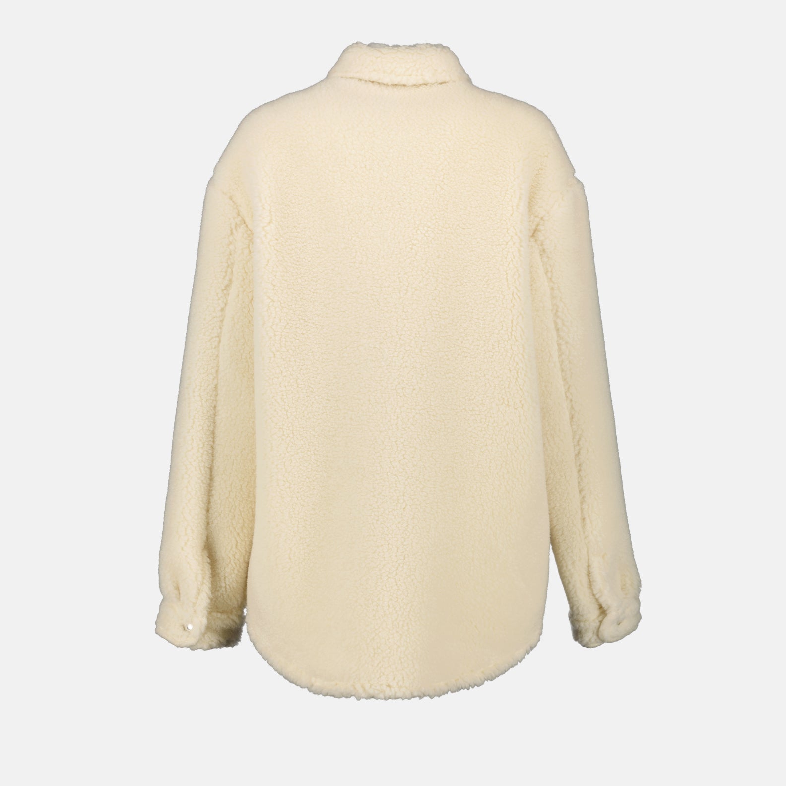 Vestes Surchemise en molleton Off-White Beige Femme