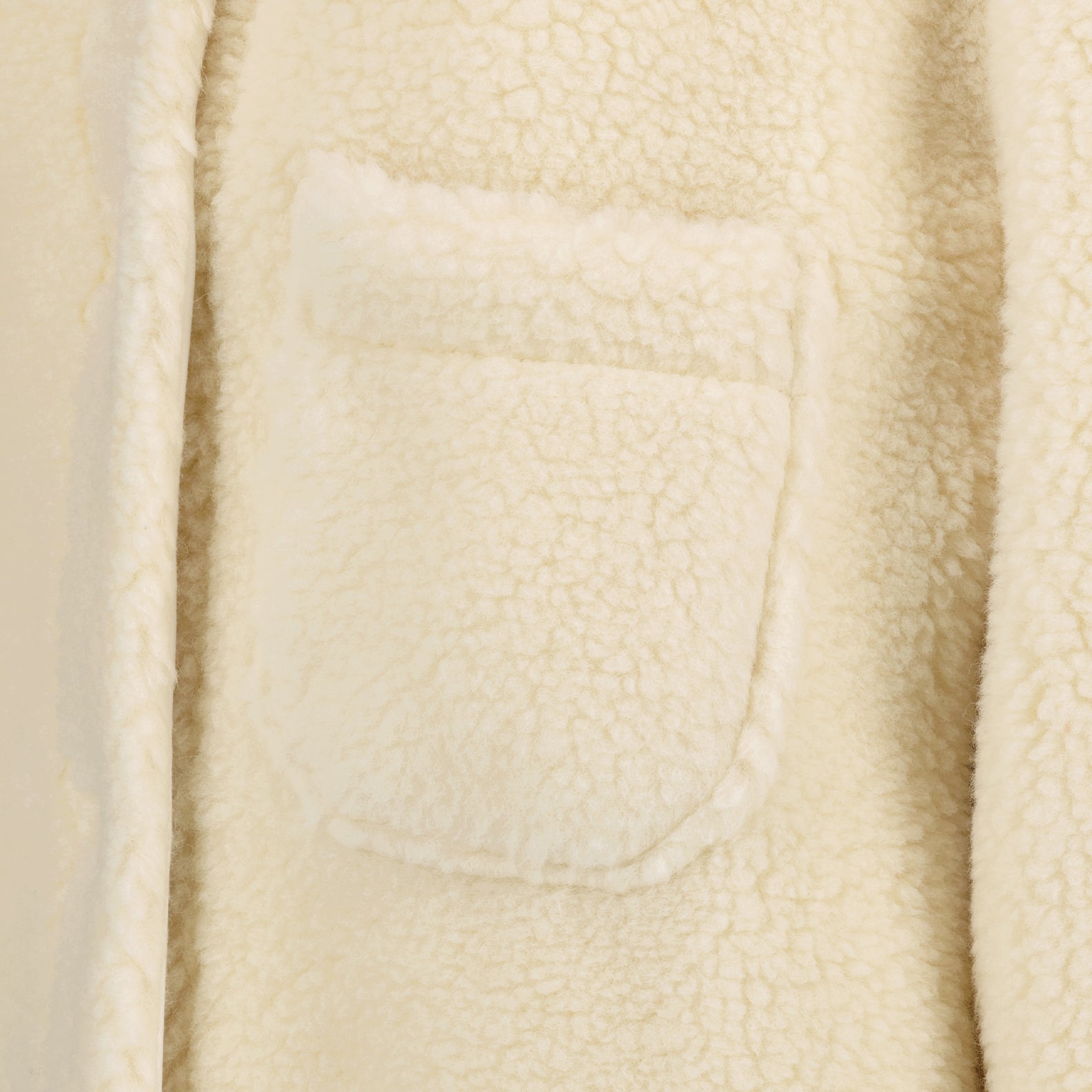 Vestes Surchemise en molleton Off-White Beige Femme