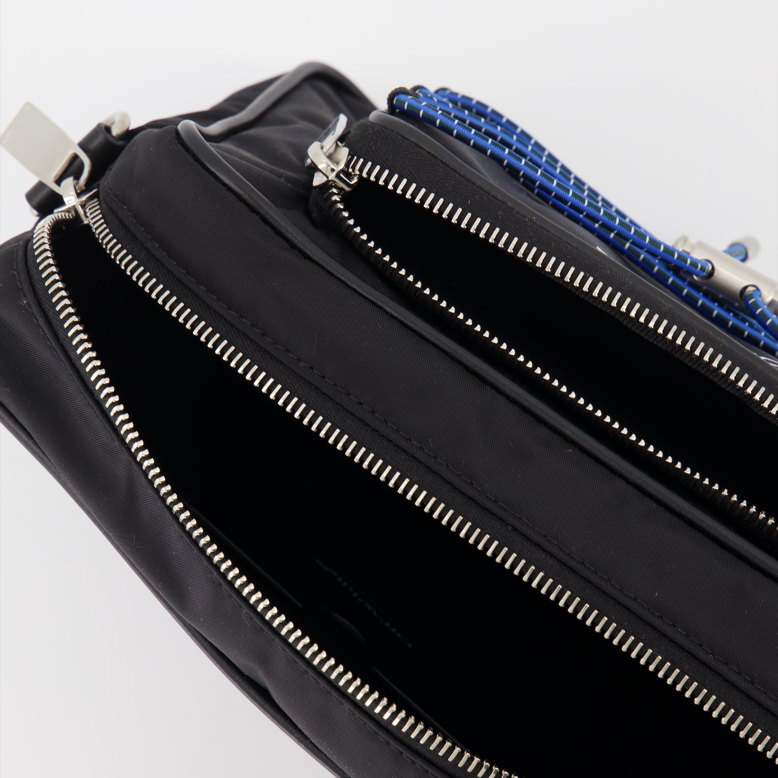 크로스백 Sac camera Courrier Off-White 검은색 Homme