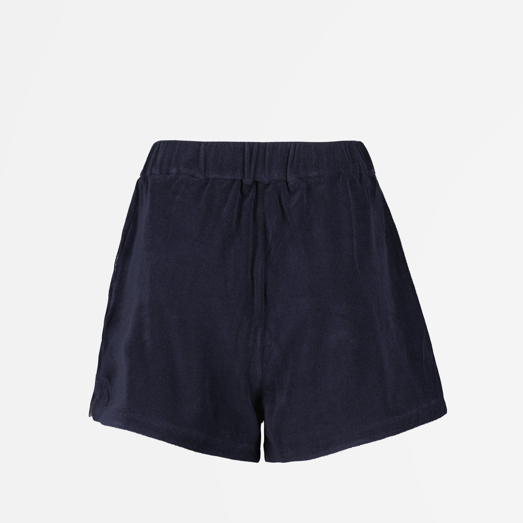 Shorts Terry Cloth Shorts Moncler Dark blue Women