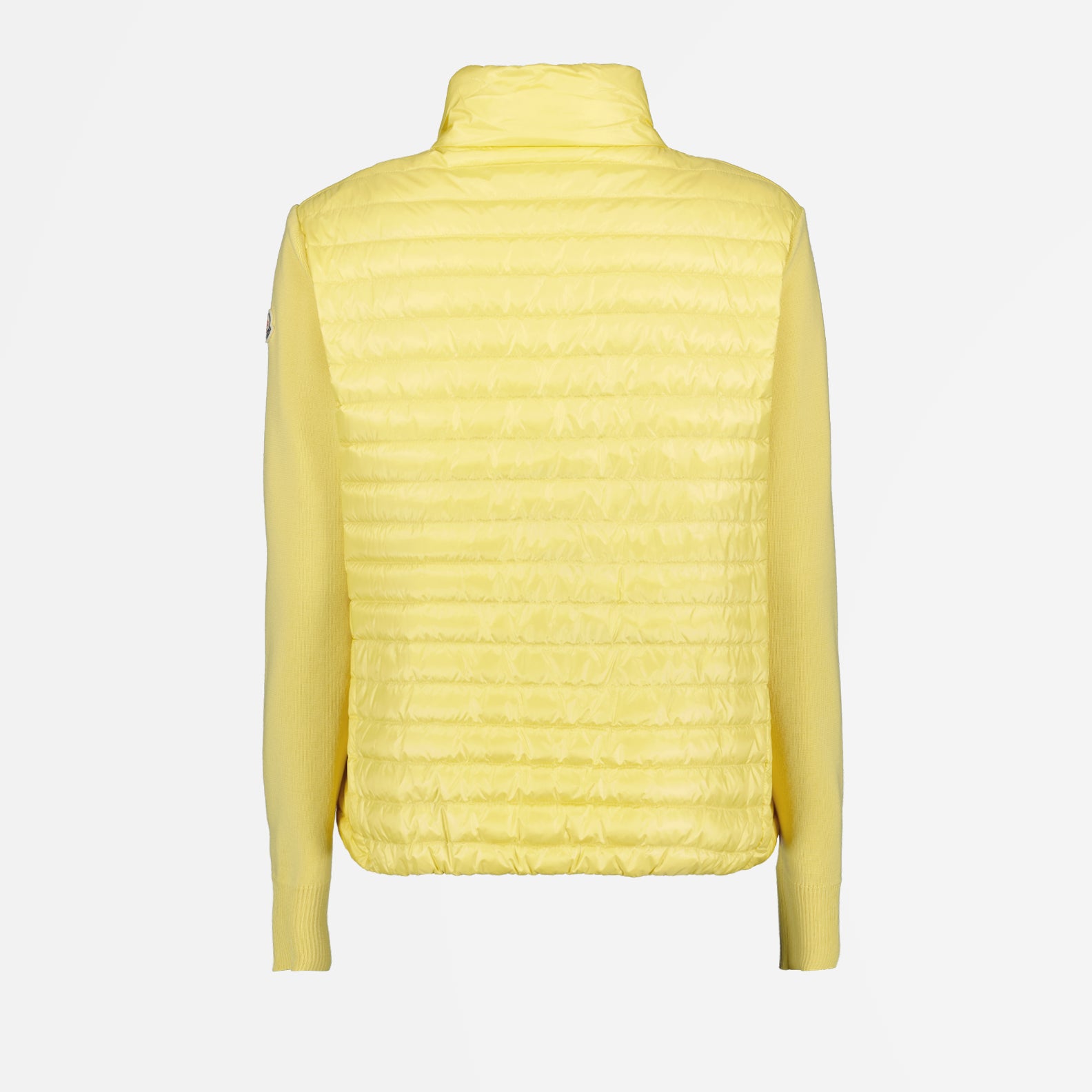 Vestes Veste bi-matière Moncler Jaune Femme