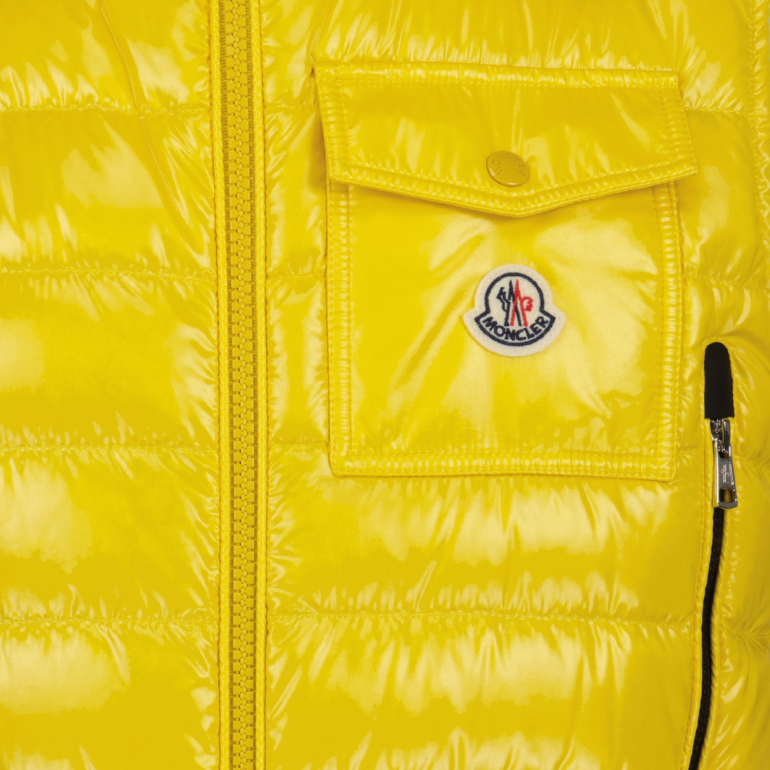 Vestes Veste Ragot Moncler Jaune Homme