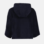 Jackets Reversible zipped jacket Moncler Blue Femme