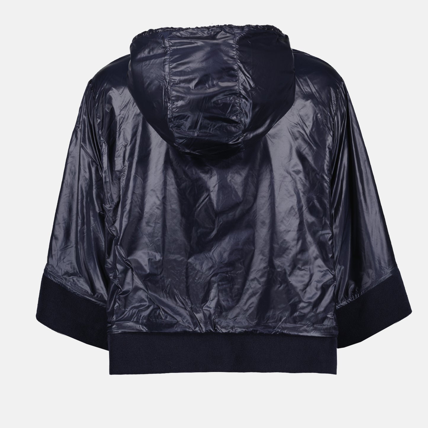 Reversible zipped jacket