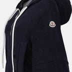 Jackets Reversible zipped jacket Moncler Blue Femme