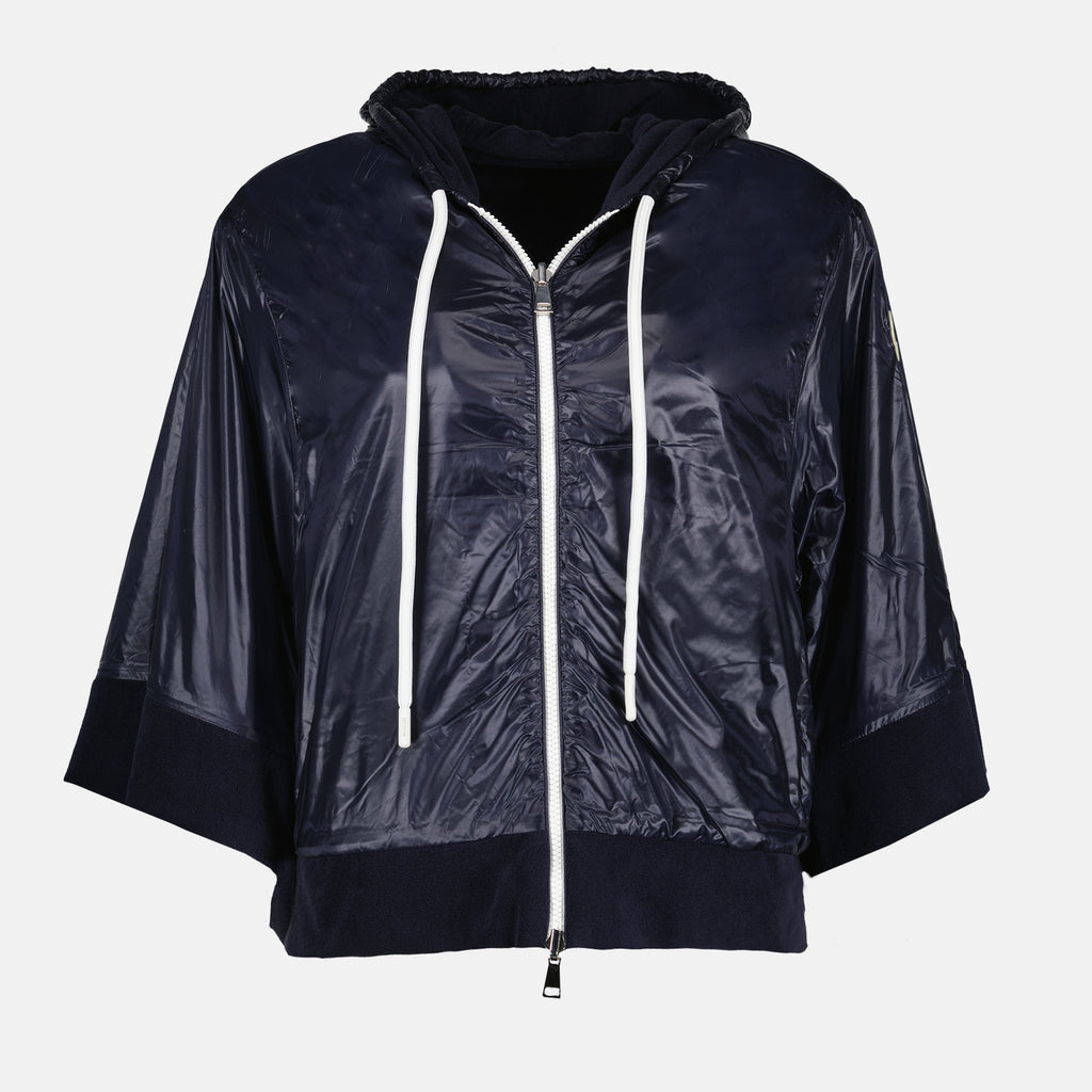 Jackets Reversible zipped jacket Moncler Blue Femme
