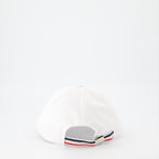 Chapeaux, casquettes et bonnets Casquette à logo Moncler Blanc Homme