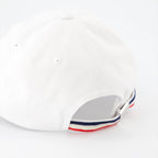 Chapeaux, casquettes et bonnets Casquette à logo Moncler Blanc Homme