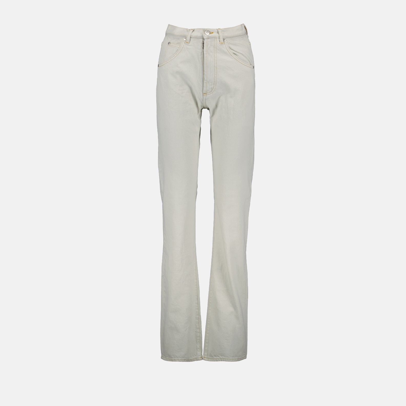 Calças Calças de Jean Maison Margiela Bege Femme