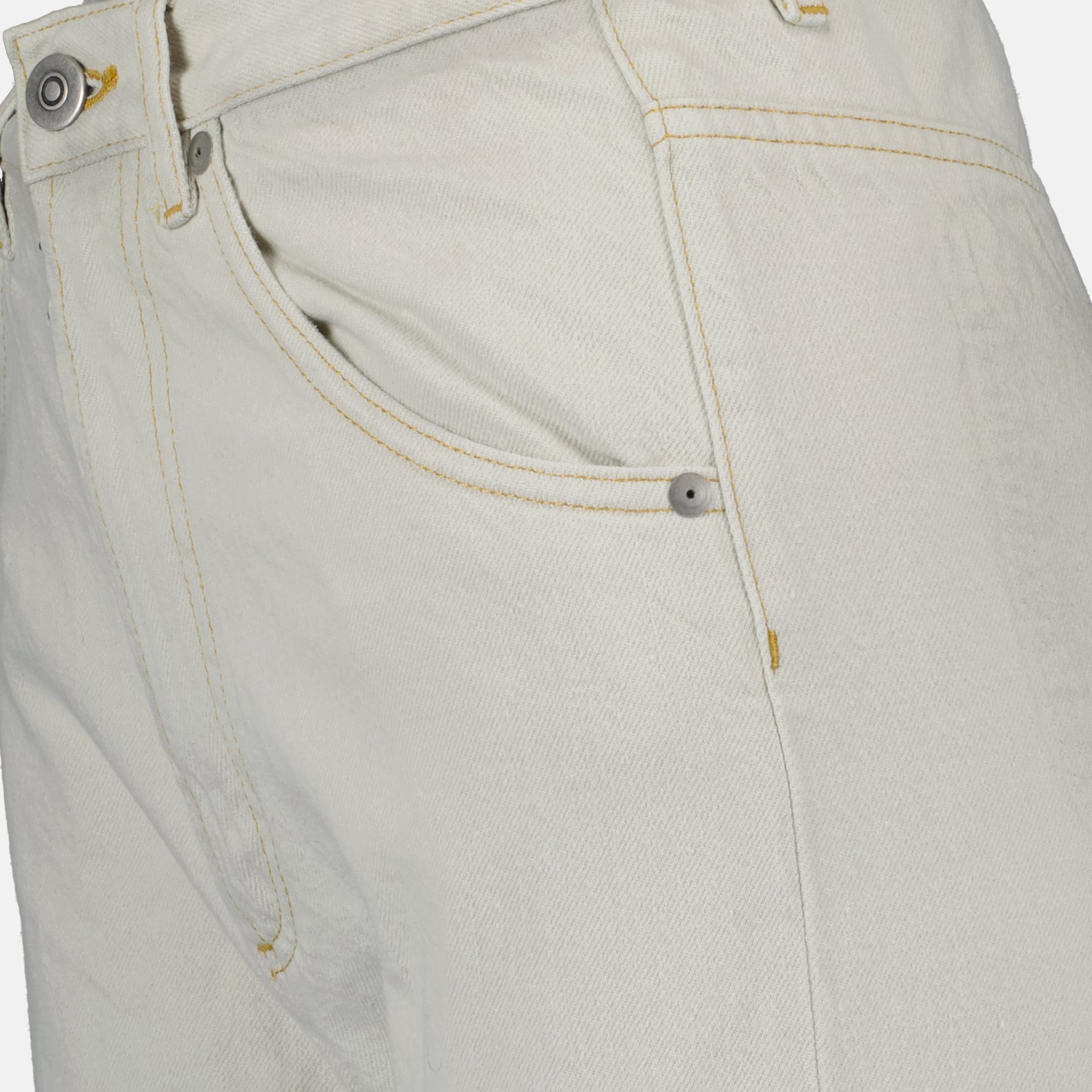 Calças Calças de Jean Maison Margiela Bege Femme