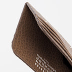 Pequeños artículos de cuero Porte carte Four Stitches Maison Margiela Beige Unisexo