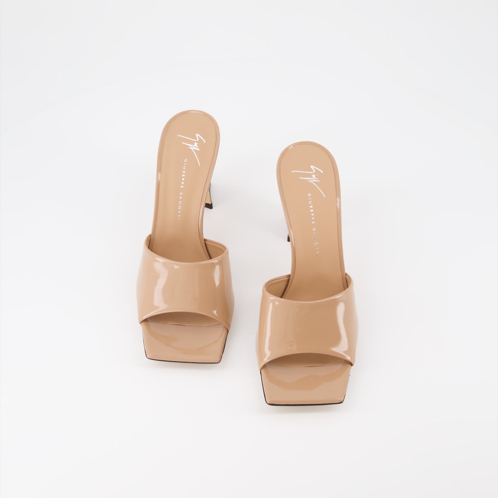 Offene schuhe Mules Solhene Giuseppe Zanotti Beige Femme