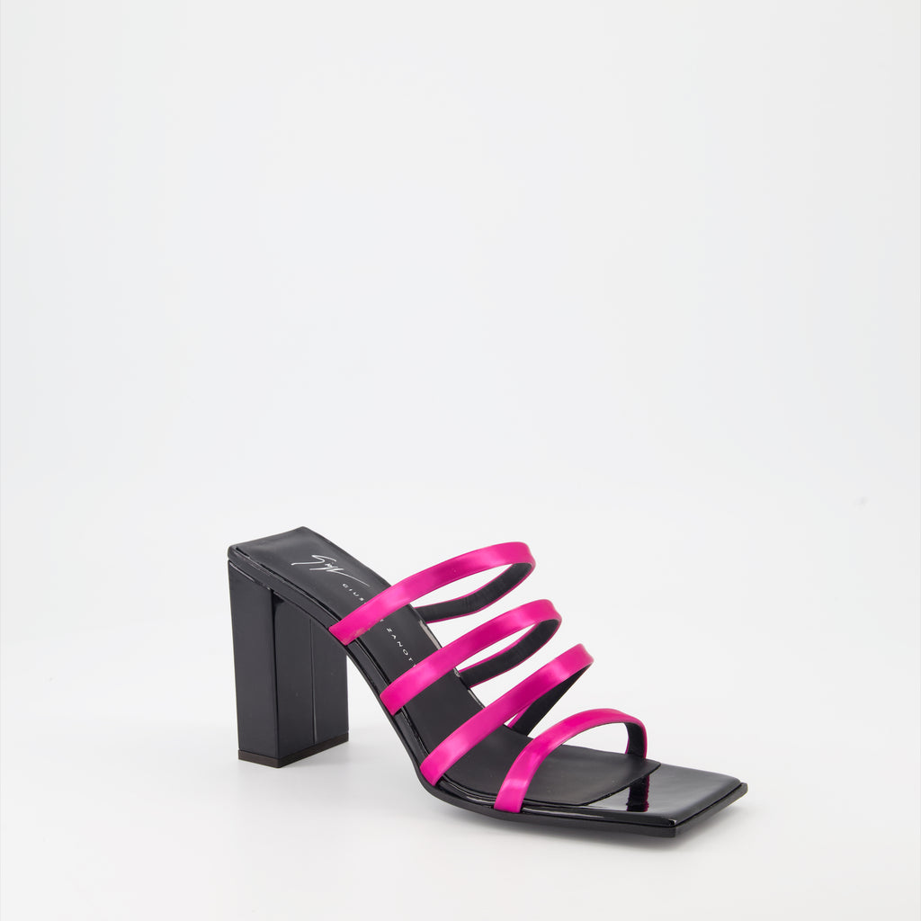 Open shoes Shangay Mules Giuseppe Zanotti Pink Women