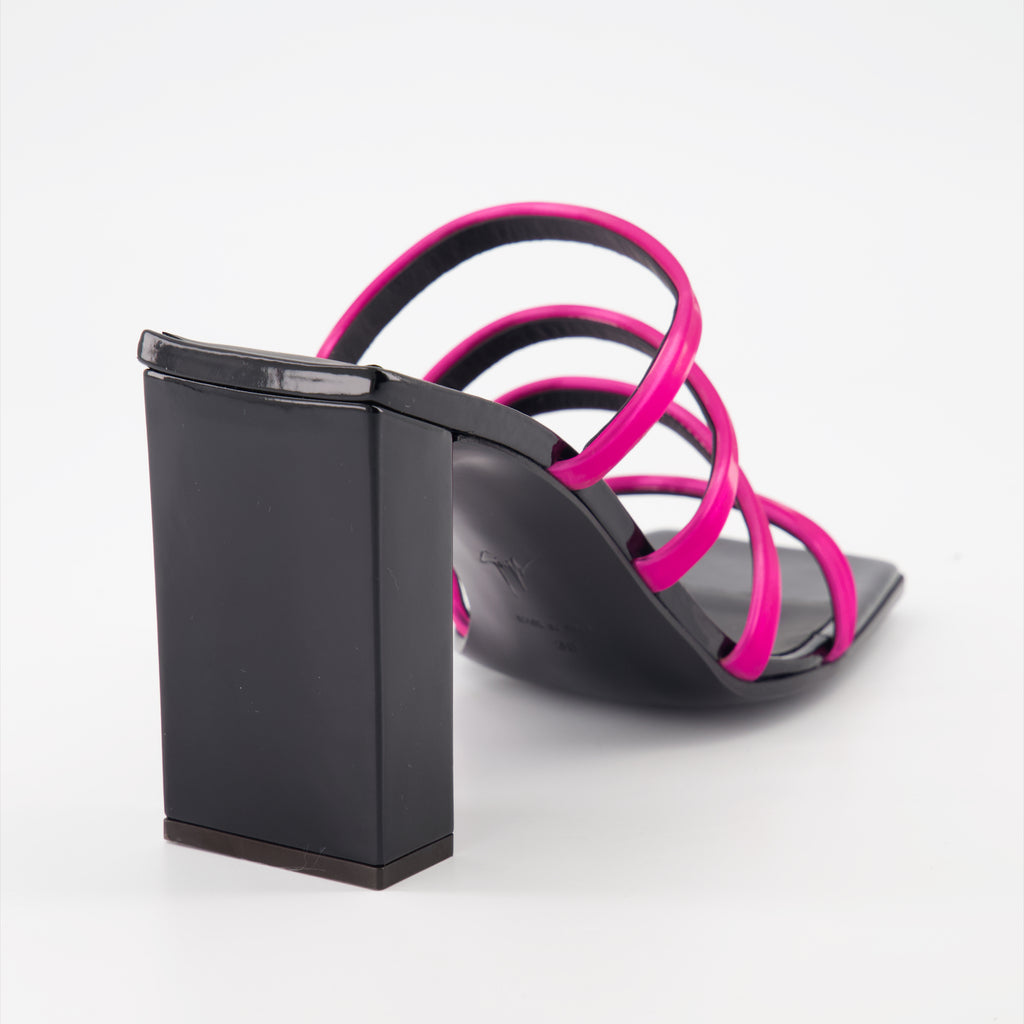 Open shoes Shangay Mules Giuseppe Zanotti Pink Women