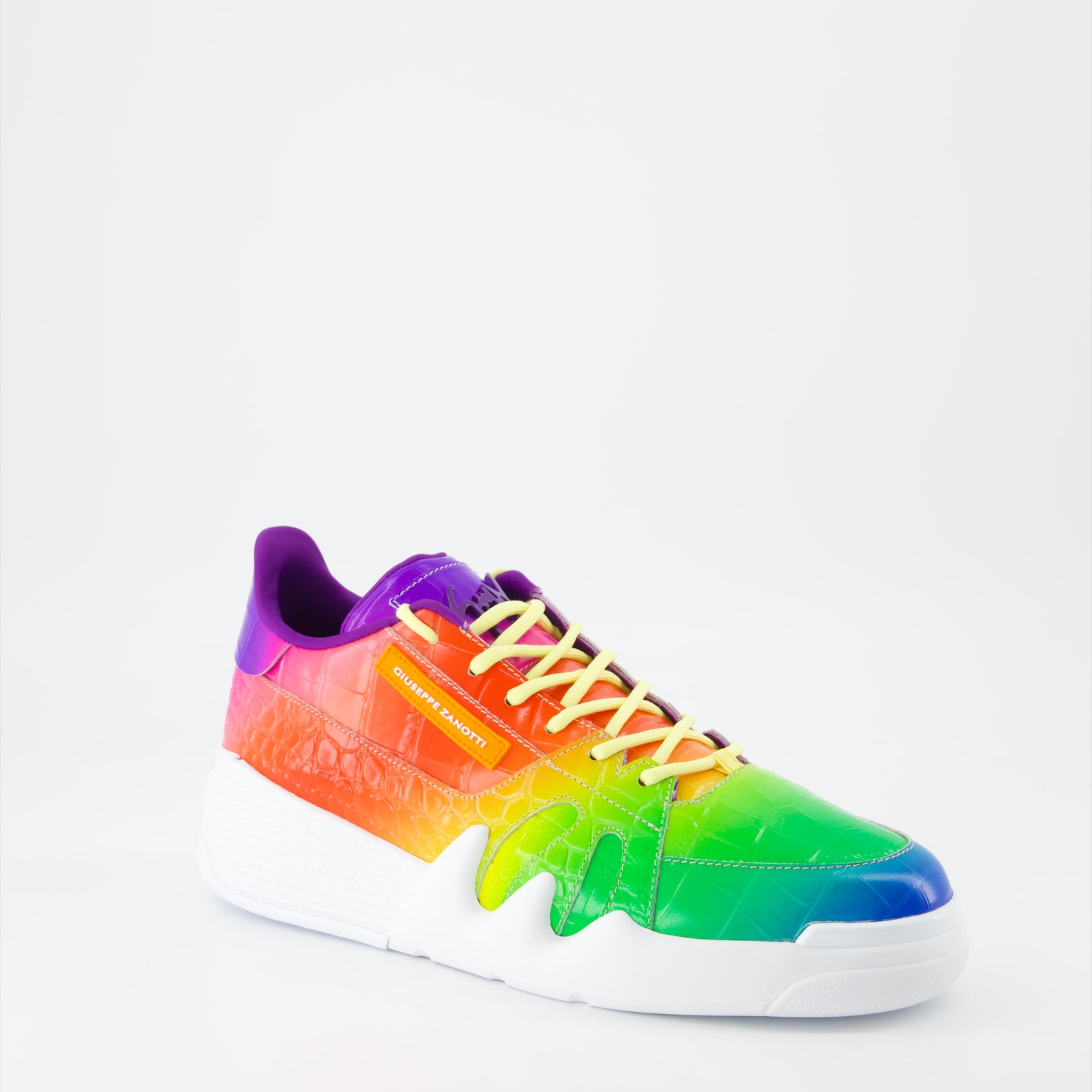 Sneakers Baskets Talon Giuseppe Zanotti Multicolore Homme