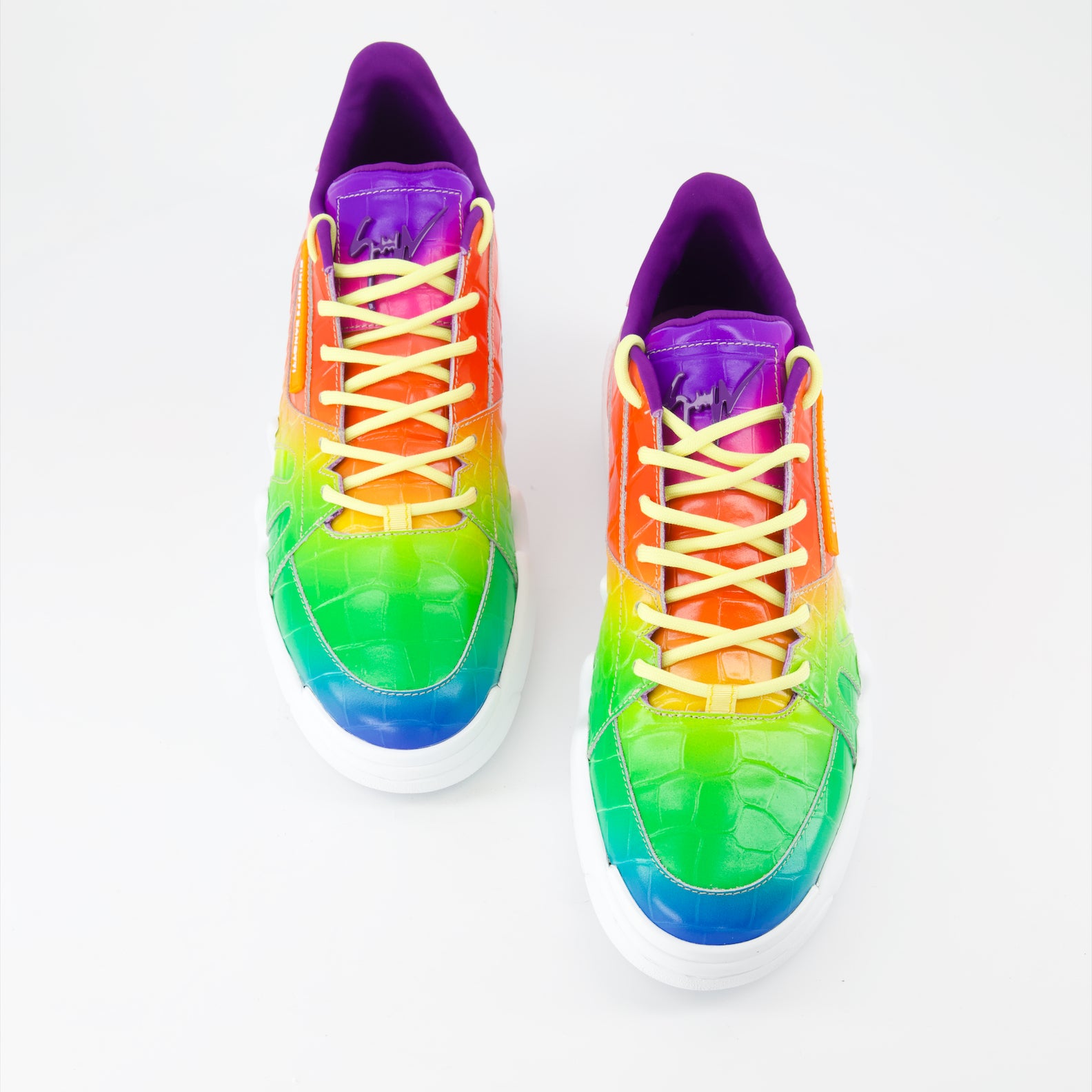 Sneakers Baskets Talon Giuseppe Zanotti Multicolore Homme