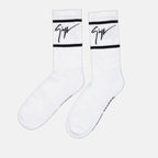 Ropa interior y homewear Chaussettes à bandes Giuseppe Zanotti Blanco Homme