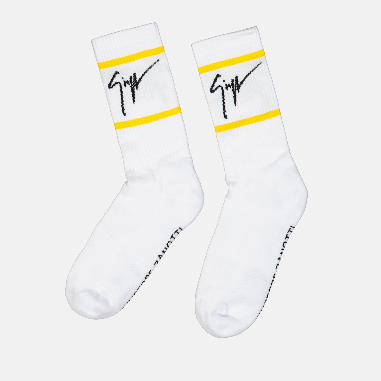 Sous-vêtements et homewear Chaussettes à bandes Giuseppe Zanotti Blanc Homme