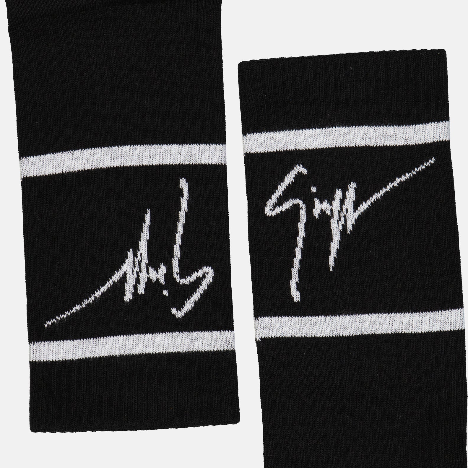 Ropa interior y homewear Chaussettes à bandes Giuseppe Zanotti Negro Homme