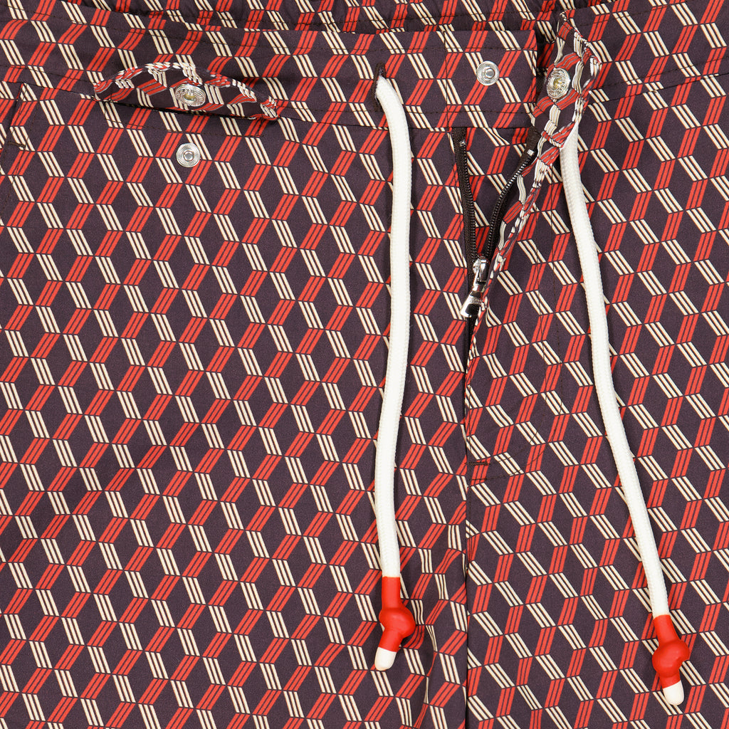 Strandmode Maillot de bain Standard Orlebar Brown Rot Homme