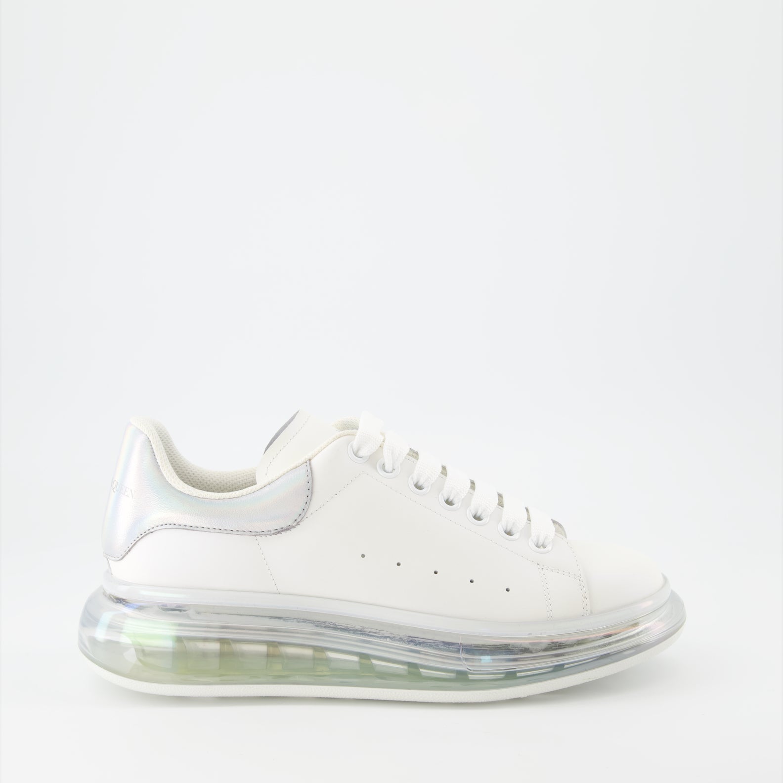 Sneaker Baskets oversize Alexander McQueen Blanco Homme