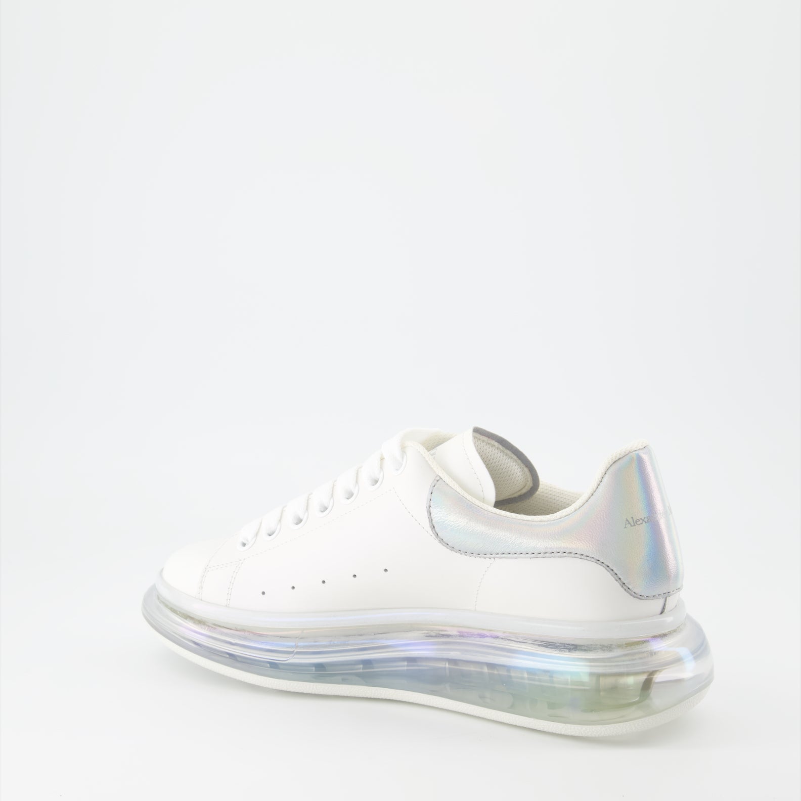 Sneaker Baskets oversize Alexander McQueen Blanco Homme