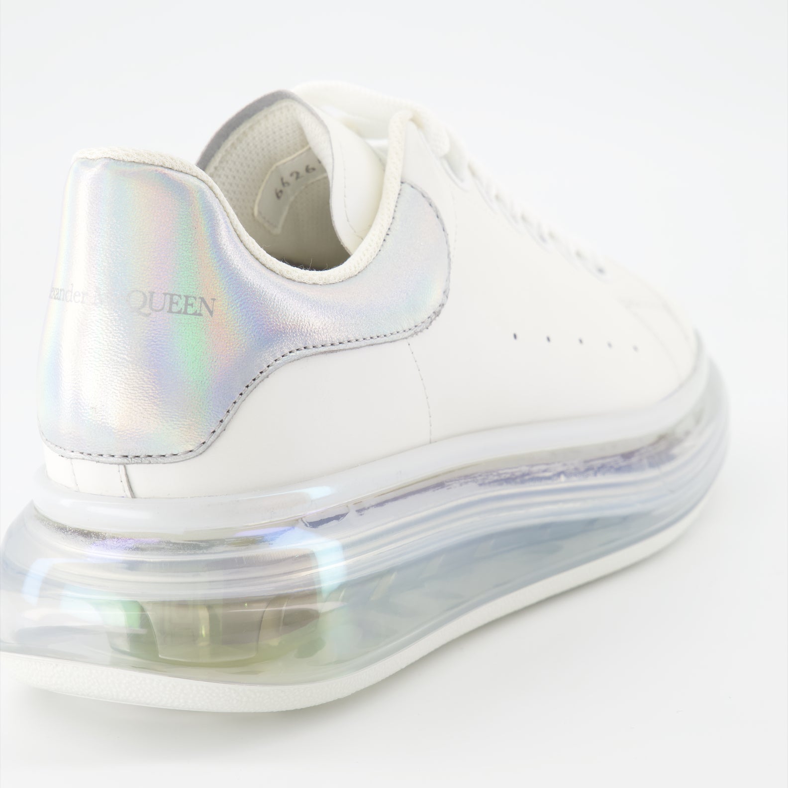 Sneaker Baskets oversize Alexander McQueen Blanco Homme