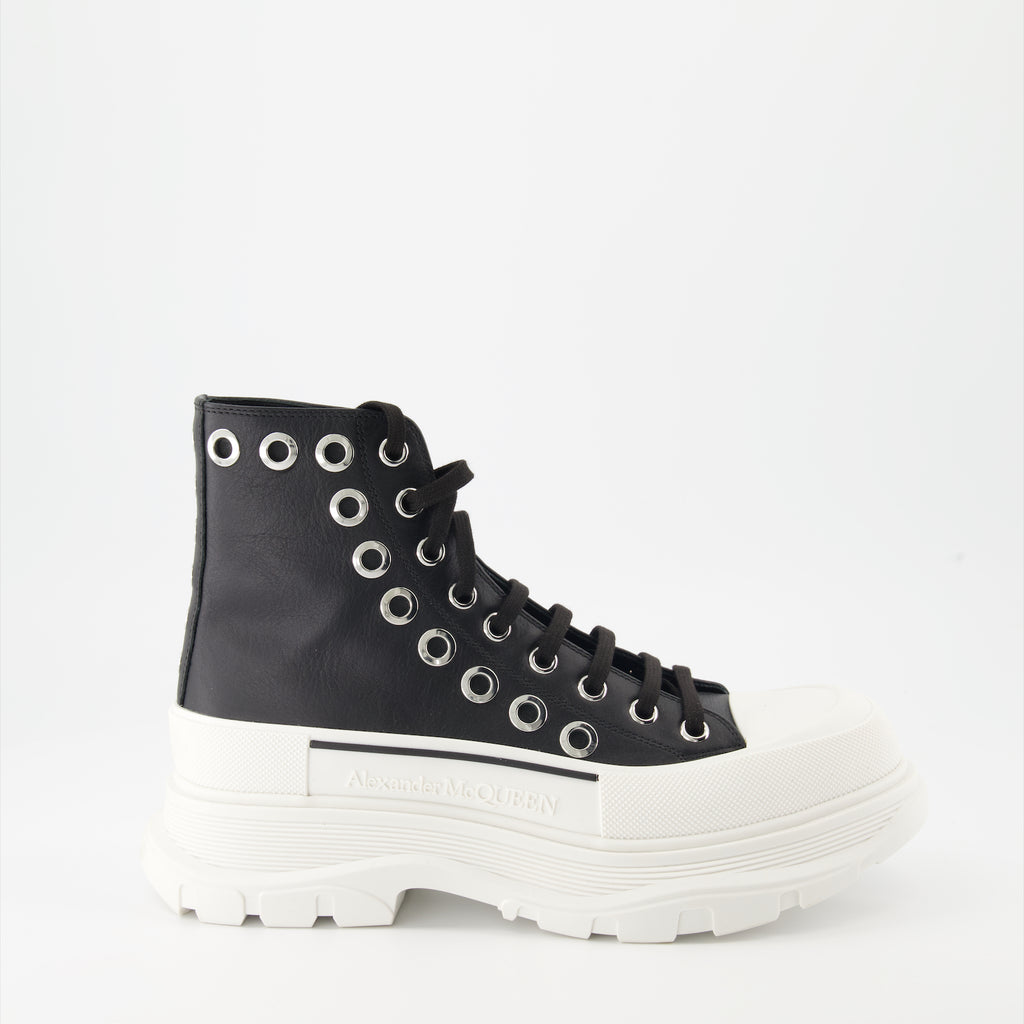 Botas e botins Bottines Tread Slick Alexander McQueen Preto Homme