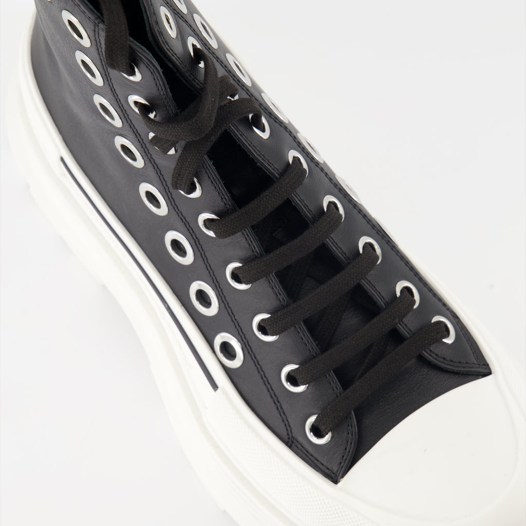 Botas e botins Bottines Tread Slick Alexander McQueen Preto Homme