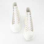 Boots and ankle boots Tread Slick Ankle Boots Alexander McQueen Beige Man