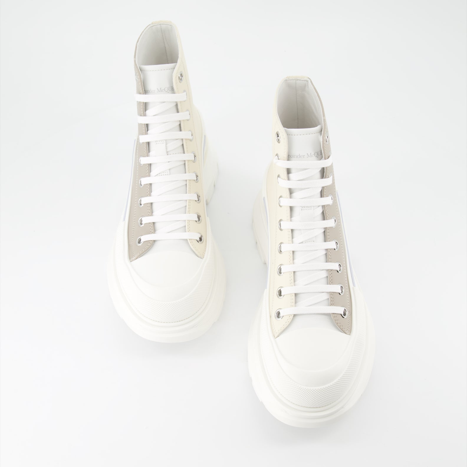 Boots and ankle boots Tread Slick Ankle Boots Alexander McQueen Beige Man