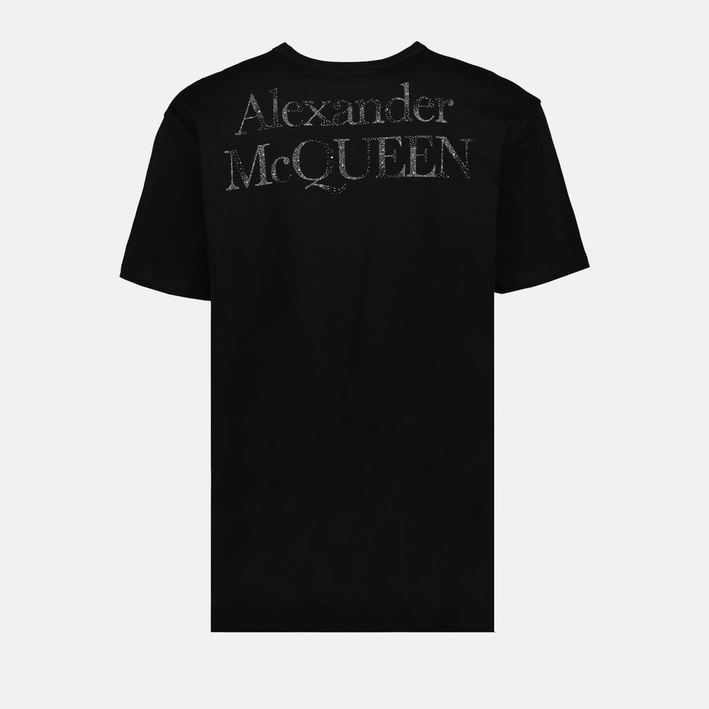 T-shirts Skull T-shirt Alexander McQueen Black Man