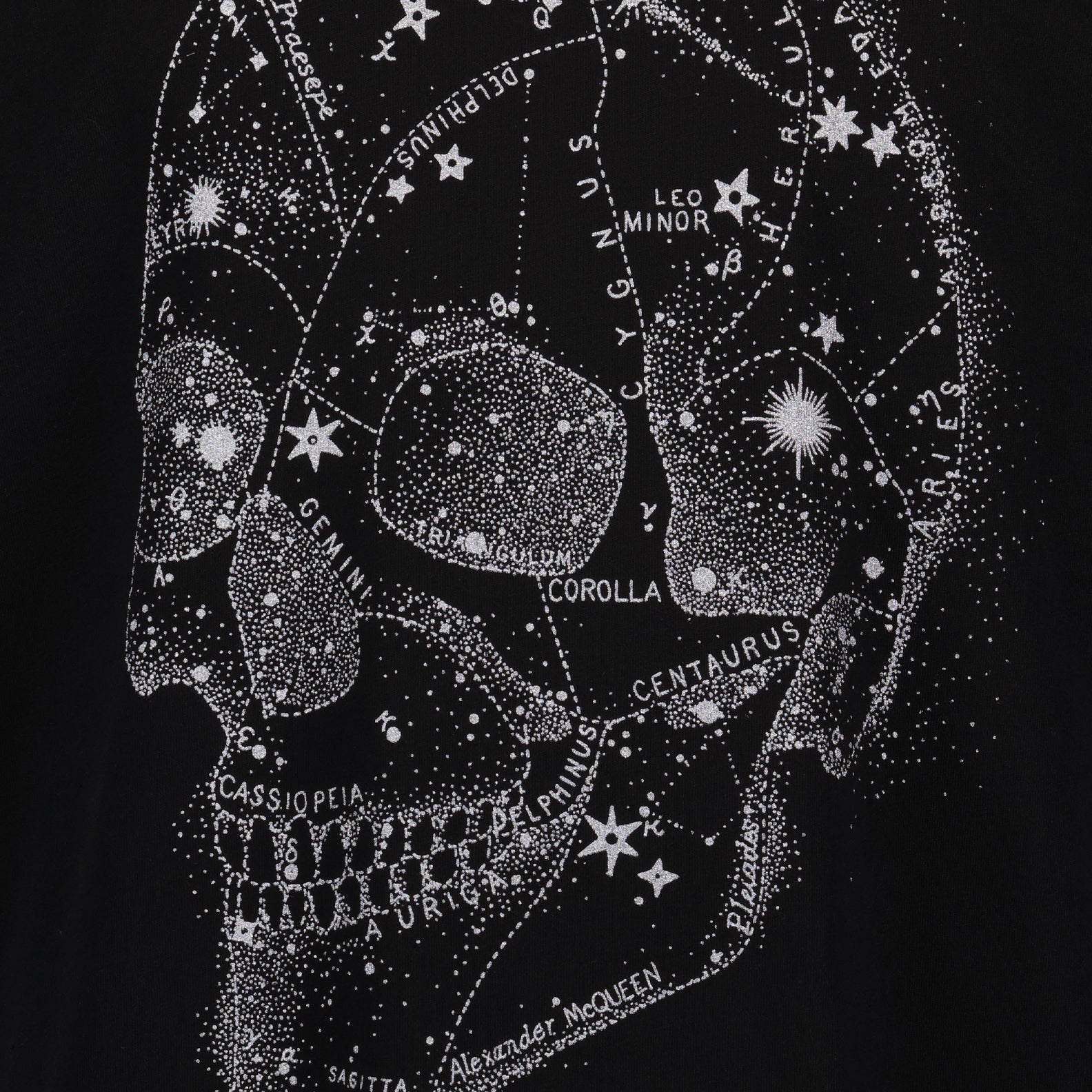 T-shirts Skull T-shirt Alexander McQueen Black Man