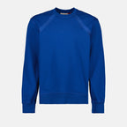 Sweatshirts Sweatshirt à logo bande Alexander McQueen Bleu Homme