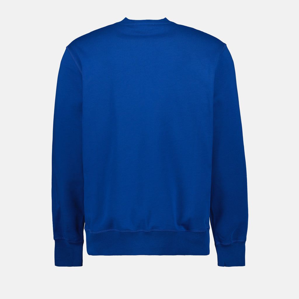 Sweatshirts Sweatshirt à logo bande Alexander McQueen Bleu Homme