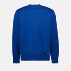 Sweatshirts Sweatshirt à logo bande Alexander McQueen Bleu Homme