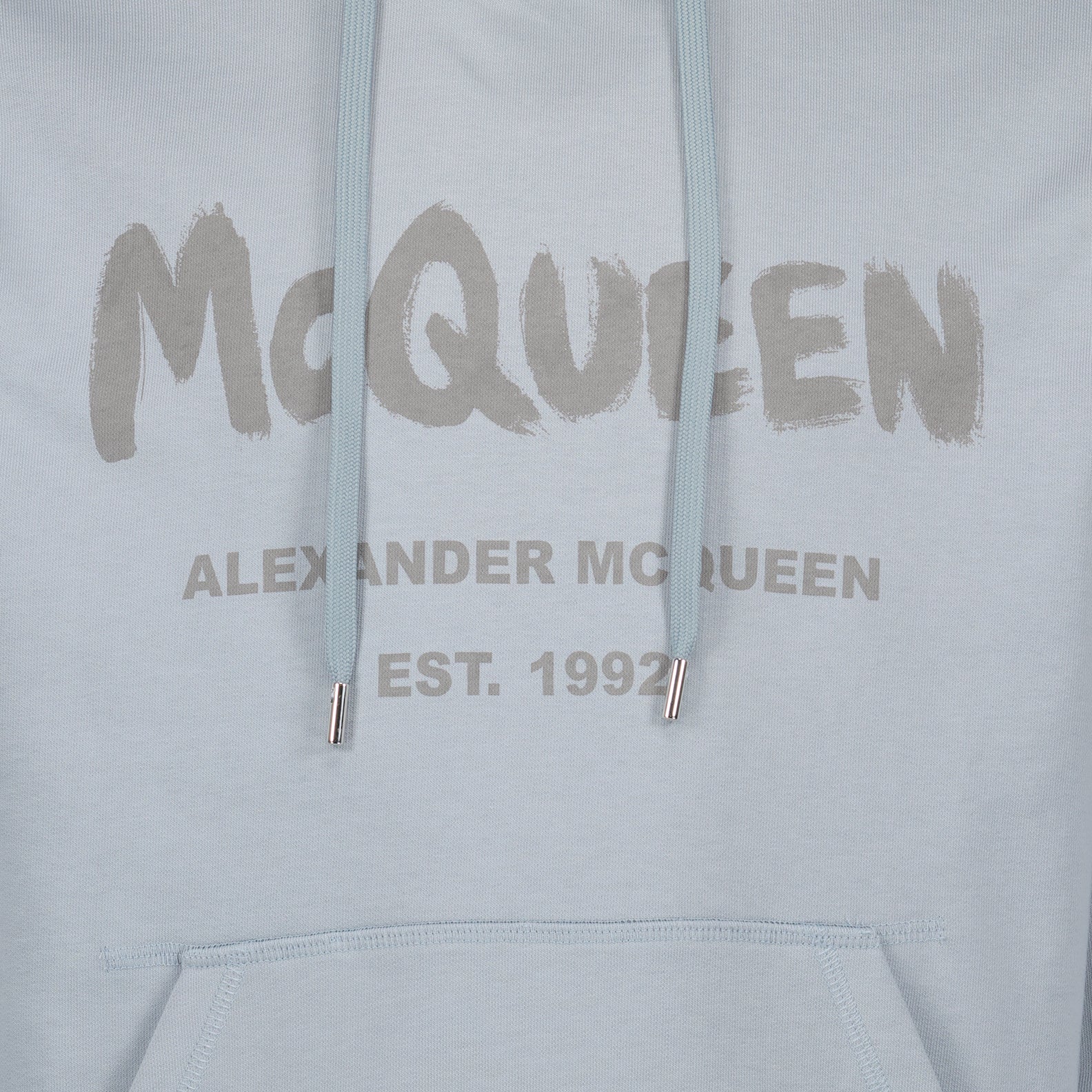 Sweatshirts Sweat à capuche Graffiti Alexander McQueen Gris Homme
