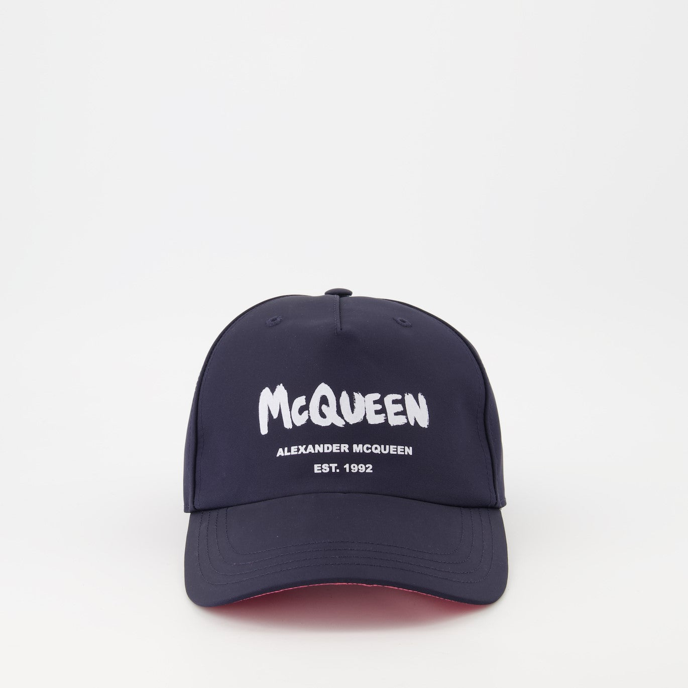 Chapeaux, casquettes et bonnets Casquette Graffiti Alexander McQueen Bleu foncé Homme