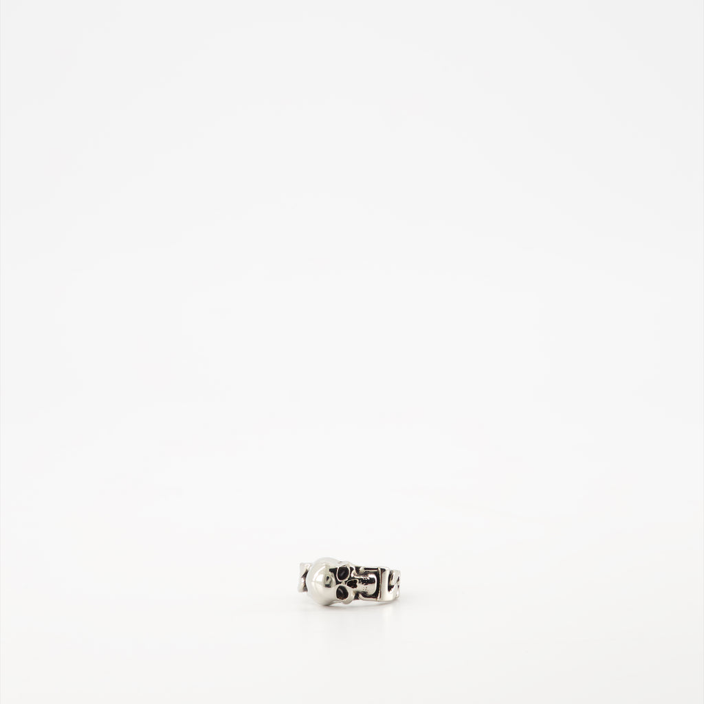 Jewelry Skull Ring Alexander McQueen Silver Man