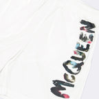 Beachwear Graffiti swimsuit Alexander McQueen White Man