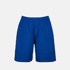 Shorts Short à logo bande Alexander McQueen Bleu Homme