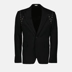 Jackets Eyelet blazer jacket Alexander McQueen Black Homme